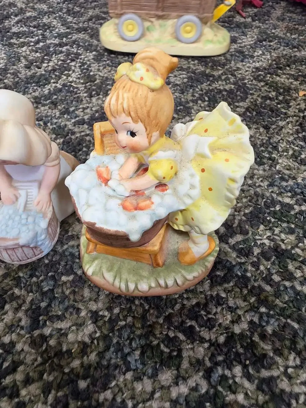 Vintage Ceramic Pig Figurine Impressive Chore